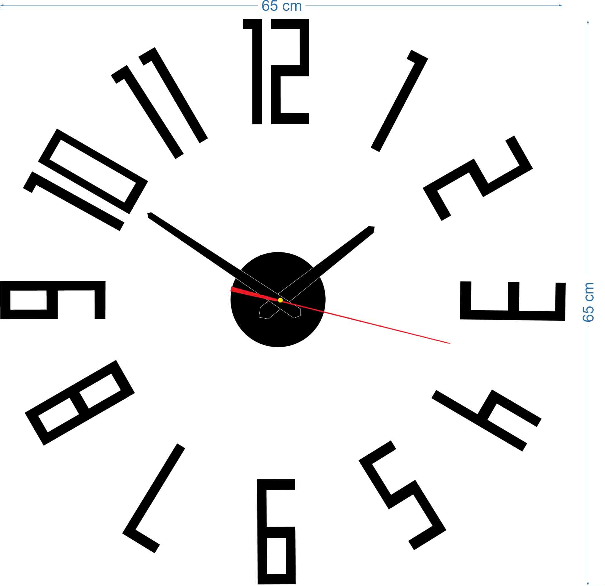 Clock Size:
